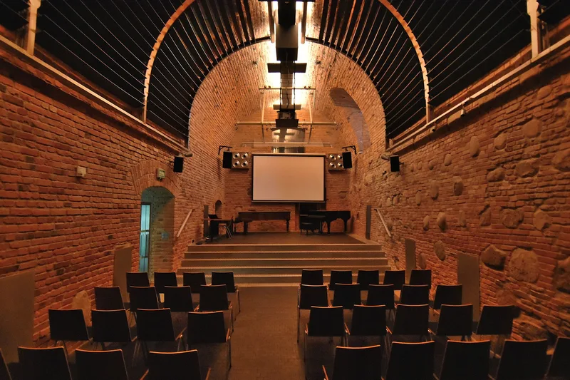 Sala koncertowa w podziemiach Muzeum Fryderyka Chopina