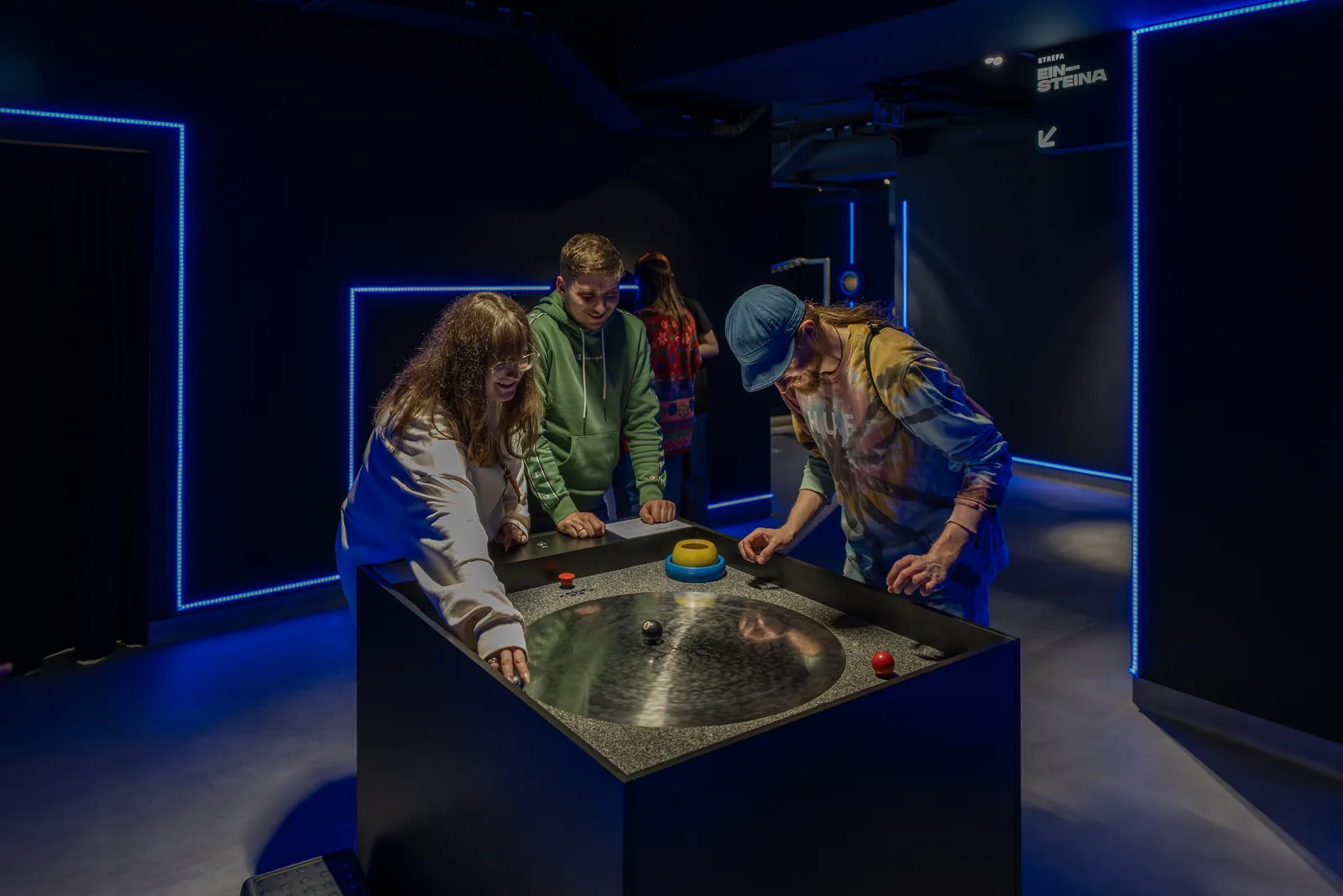 Gravity Museum interior - experimental stations