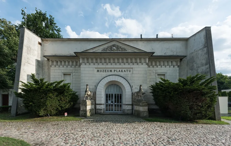 Budynek Muzeum Plakatu w Wilanowie
